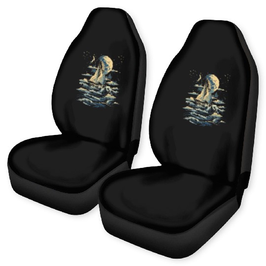 Sailing Graphic Car Seat Covers
