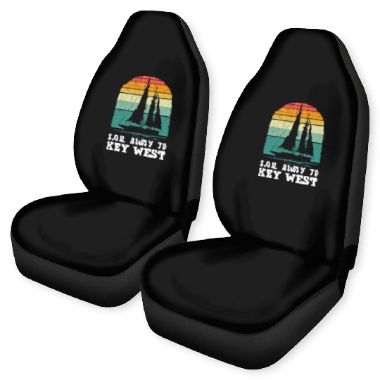 Florida SAIL AWAY TO KEY-WEST Florida Keys Car Seat Covers