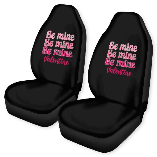 Be Mine Valentine Sublimation Car Seat Covers