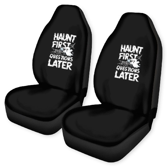 Paranormal Comedy Funny Ghost Humor Lighthearted Car Seat Covers