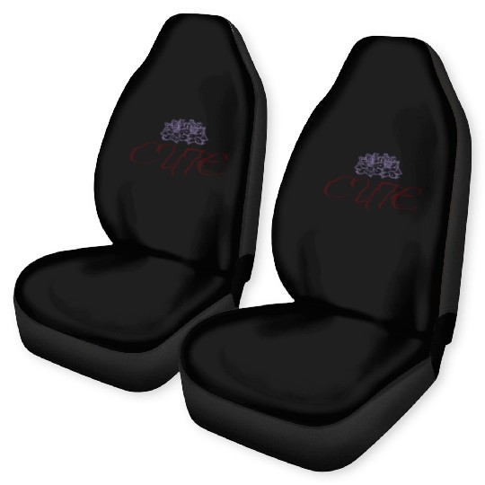 Elegant Floral Lotus Pattern Car Seat Covers