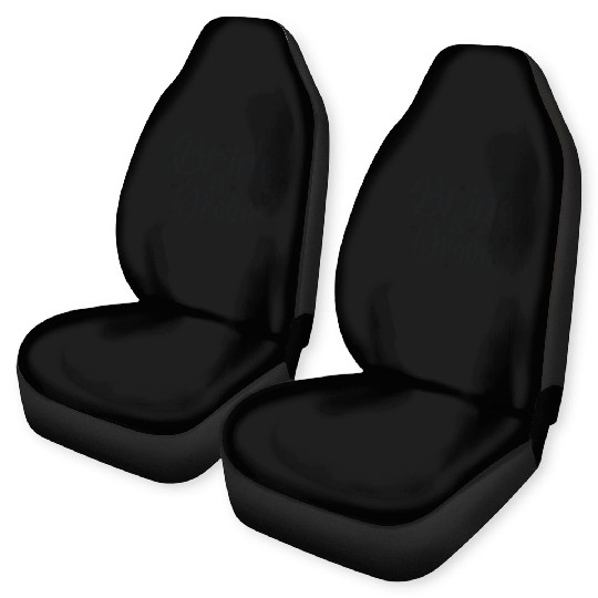 Bride and Groom Elegant Wedding Car Seat Covers