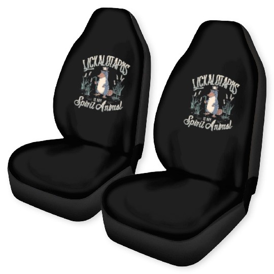 Lickalotopus: The Platypus Spirit Car Seat Covers