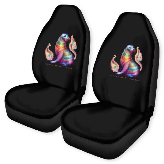 Pisces Spirit Animal Seal Alebrije Female Car Seat Covers