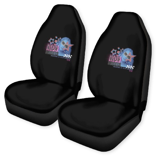 Neon Goddess Y2K Car Seat Covers Design
