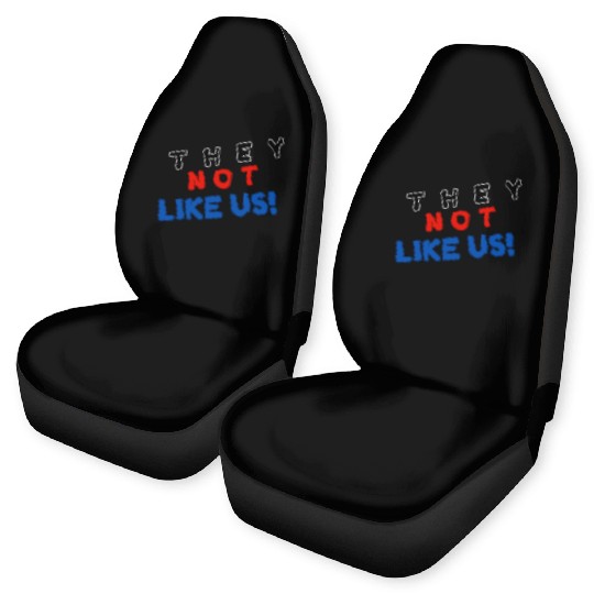 They Not like Us Car Seat Covers