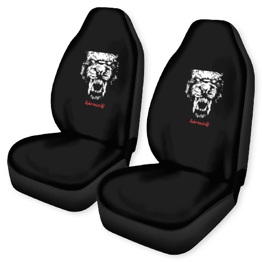 Fierce Werewolf Roar Car Seat Covers