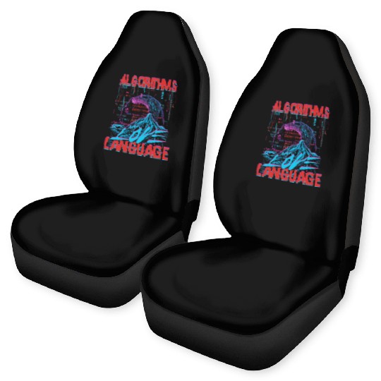 Computer Linguist Algorithms Are My Love Language Car Seat Covers
