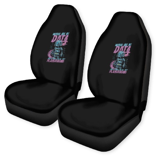 Computer Linguist Car Seat Covers