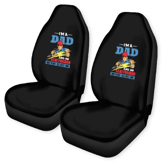 Electrician Dad – Fearless Father Car Seat Covers