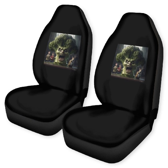 a hyper realistic cinematicmean broccoli. Car Seat Covers