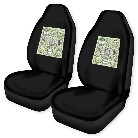 Matcha Lovers Great Gift Tea Japanese Car Seat Covers