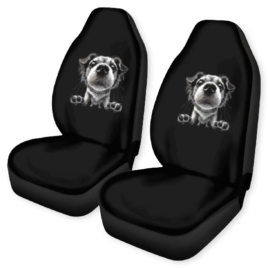 Puppy Big Nose, Bigger Love Car Seat Covers