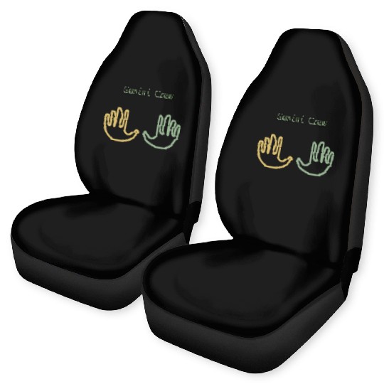 New, Original Gemini Symbol Car Seat Covers