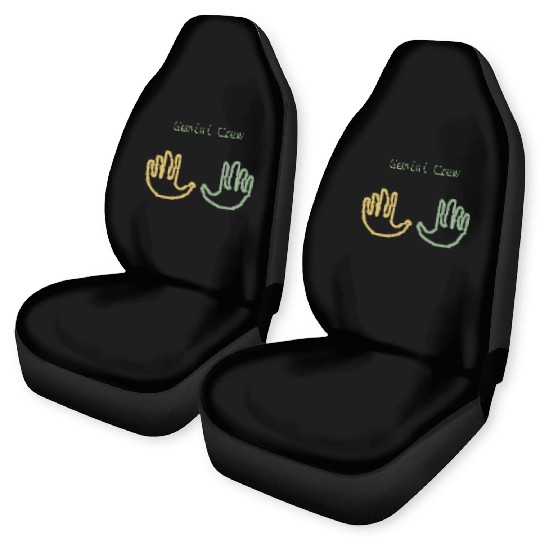 New, Original Gemini Symbol Car Seat Covers