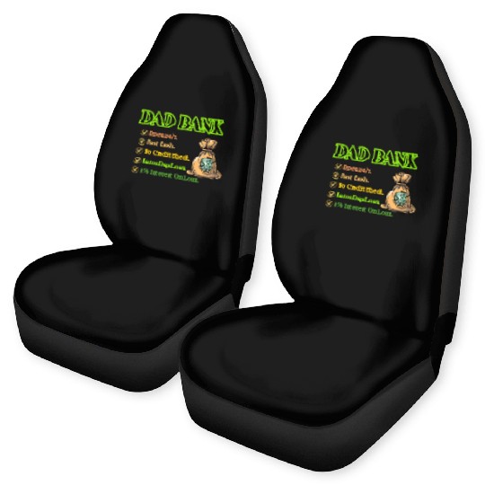 Bank Of Dad Car Seat Covers