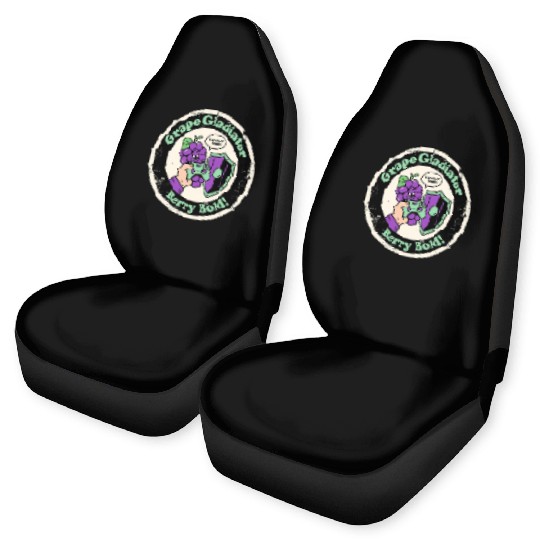 Grape Gladiator Berry Bold Gamer Car Seat Covers