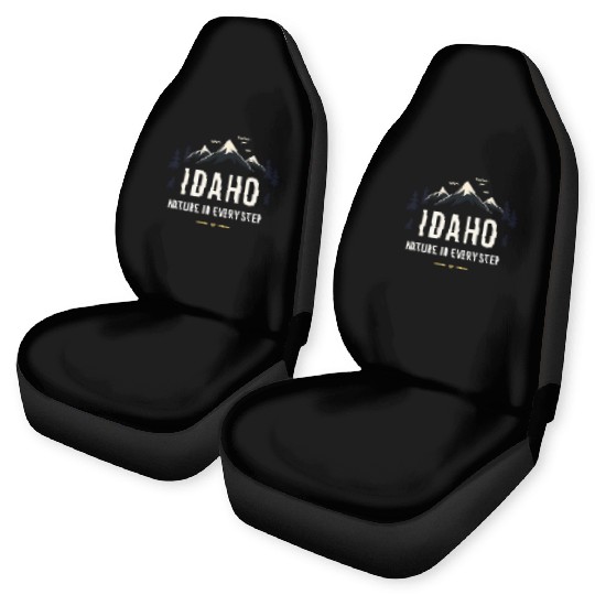 Idaho Nature In Every Step (2) Car Seat Covers