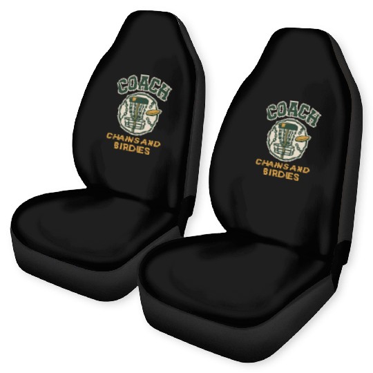 Disc Golf Coach Car Seat Covers Disc Golf Instructor Frisbee