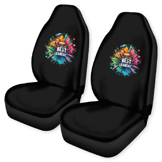 Best Grandad Ever tools design Car Seat Covers
