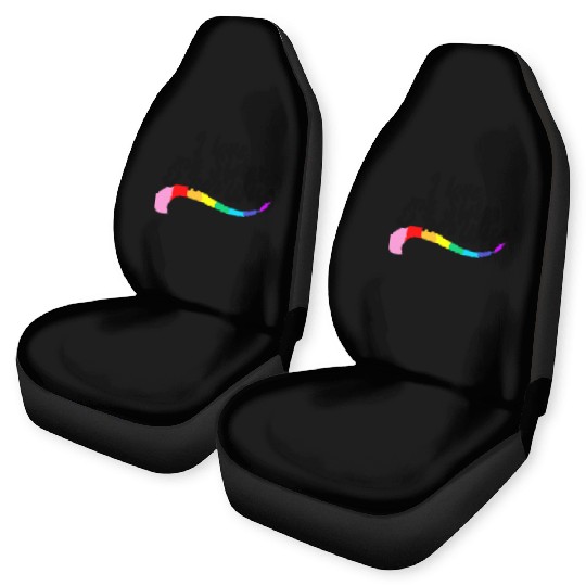 I love my sister & her wife gay sibling pride LGBT Car Seat Covers
