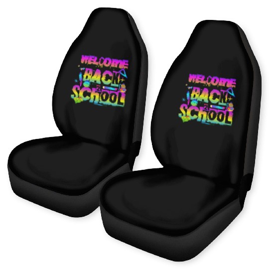 Welcome Back to School Teacher First Day Of School Car Seat Covers