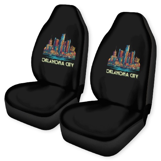 Oklahoma City Oklahoma USA Car Seat Covers
