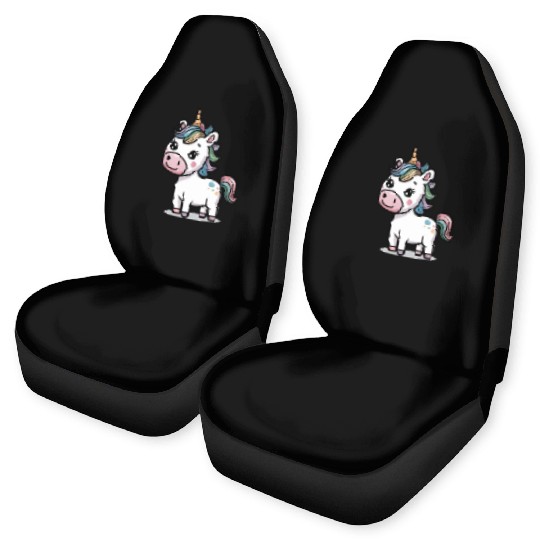 Believe in Magic – Cute Rainbow Unicorn Fantasy Car Seat Covers