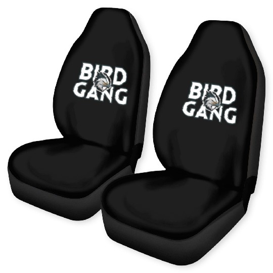Eagle Head Bird Gang Logo Design Car Seat Covers