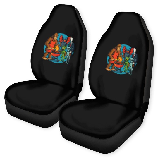 Cryptid Cookout Car Seat Covers