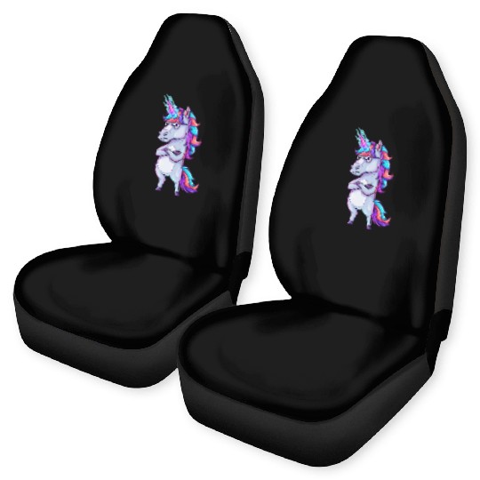 Grumpy Unicorn: Sparkle & Sarcasm! Car Seat Covers