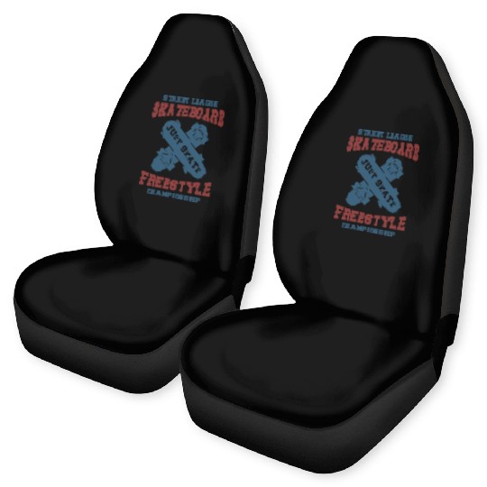 Skateboard Freestyle Championship Design Car Seat Covers