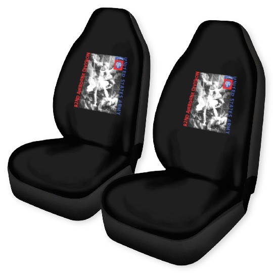 82nd Airborne - Saint Michael Car Seat Covers