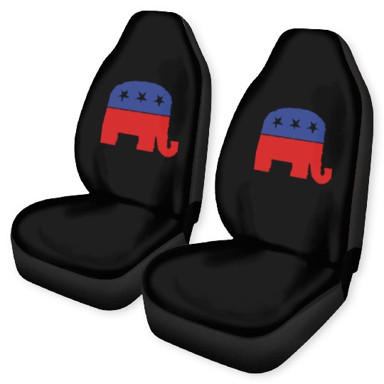 Republican elephant Car Seat Covers