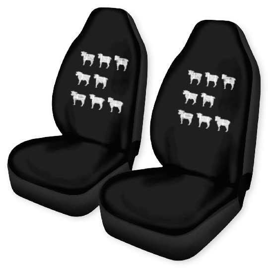 Many White Sheep: One Black Sheep Car Seat Covers