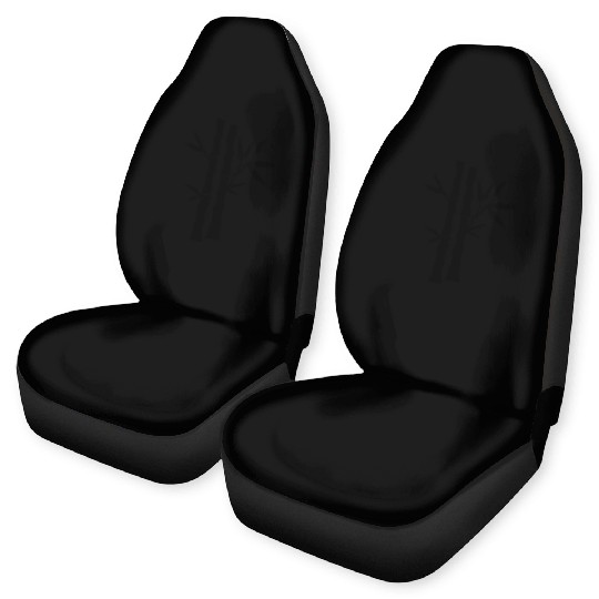 Bamboo Outline Vector Car Seat Covers