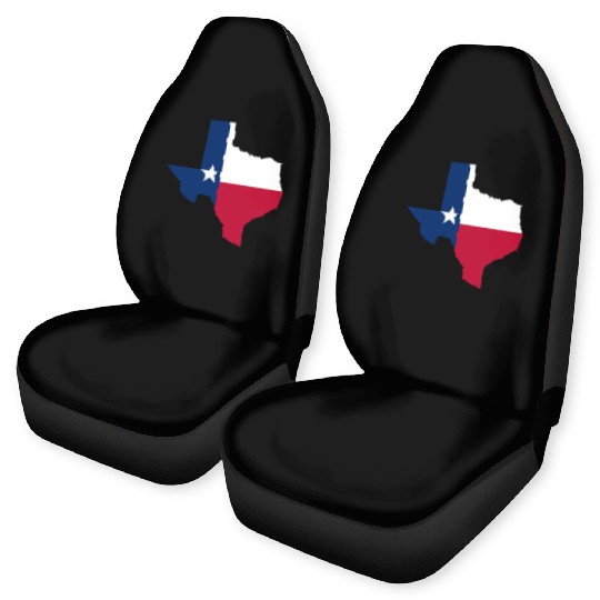 Texas State Flag Map Car Seat Covers