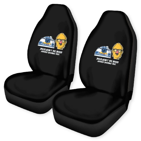Funny Star Wars droids comic Car Seat Covers