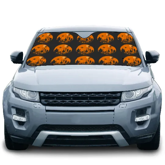 disneys The Nightmare Before Christmas Halloween Silhouette Car Sun Shades