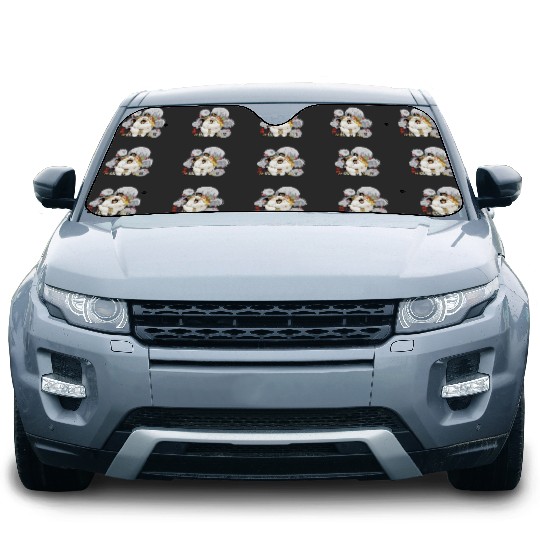 Disney Big Hero 6 TV Series Baymax Hugs Graphic Car Sun Shades