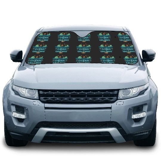 Disneyss Moana The Ocean Is Calling Car Sun Shades
