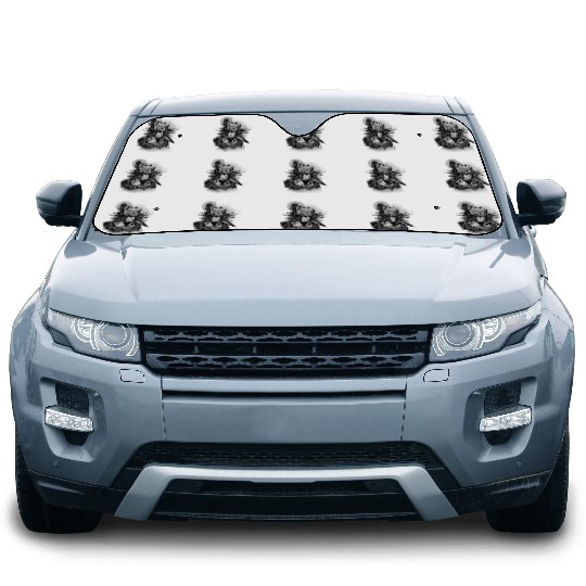 disneys Nightmare Before Christmas Jack Night Scene Car Sun Shades