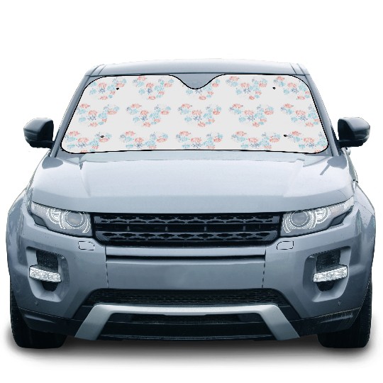 Disneyss Mickey Mouse Fireworks Americana Car Sun Shades