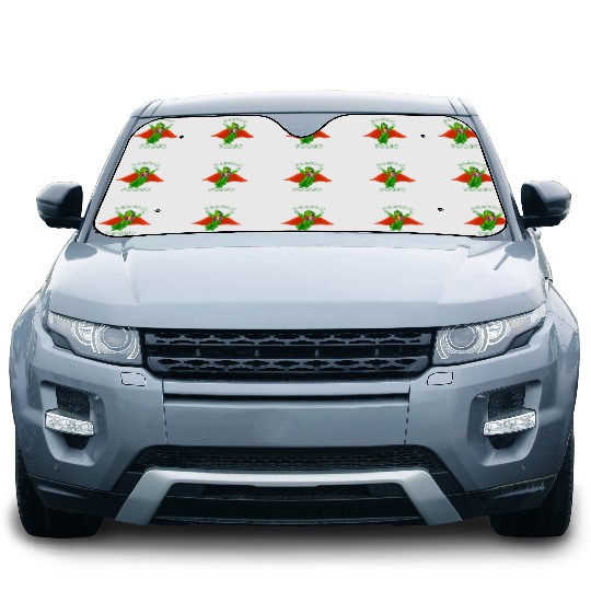 Pickleball Pickle Power Superhero Car Sun Shades