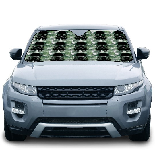 Stormtrooper Helmet Design Car Sun Shades