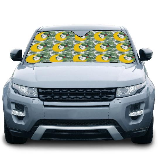 Sailor Moon Usagi and Tuxedo Mask Car Sun Shades