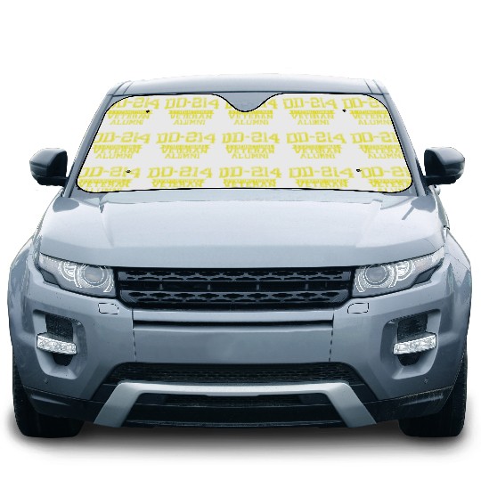 DD-214 DYSFUNCTIONAL VETERAN ALUMNI Car Sun Shades