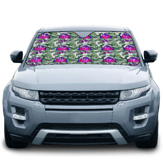 Alien Car Sun Shades