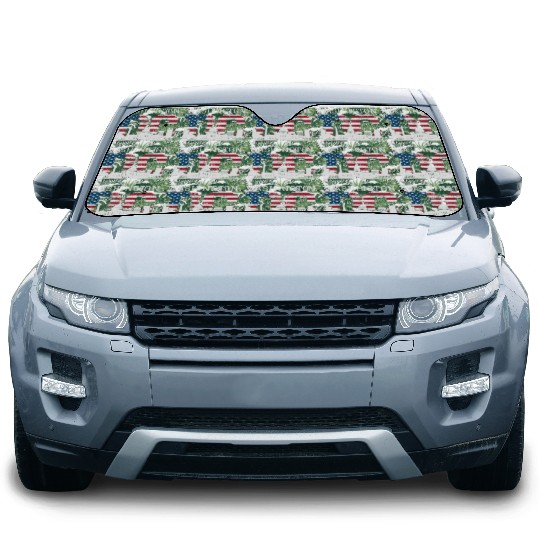 Washington Dc Capitol Hill Usa Flag Souvenir Gift Car Sun Shades