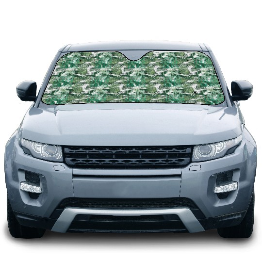 Funny Lawn Mowing I Came I Mowed I Kicked Grass Car Sun Shades